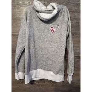 OU Oklahoma Sooners ladies pullover hoodie small smooth fleece lining Size S